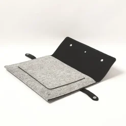 Pochette d'ordinateur Neil grise
