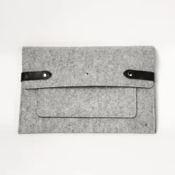 Pochette d'ordinateur Neil grise