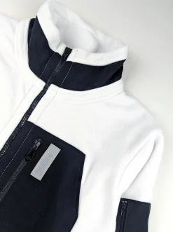 Polaire recyclée blanche