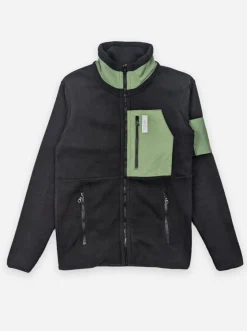 Polaire recyclée noire