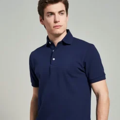 Polo en coton piqué