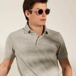 Polo en coton piqué
