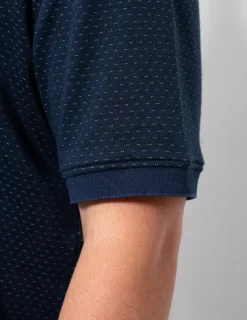 Polo pima upcyclé Marino