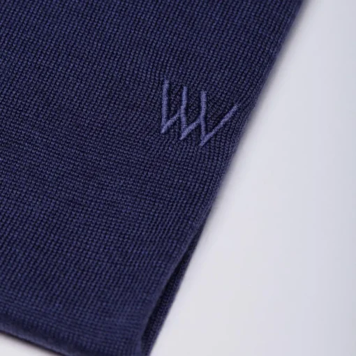 Polo sportif Arguin bleu denim
