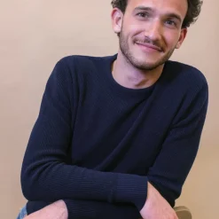 Pull Jacques bleu marine