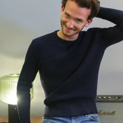 Pull Jacques bleu marine