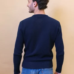 Pull Jacques bleu marine