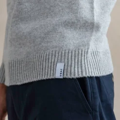 Pull mérinos recyclé col rond