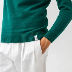 Pull mérinos recyclé col rond