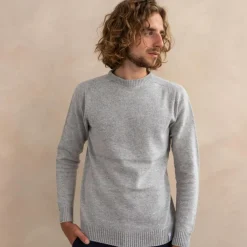 Pull mérinos recyclé col rond