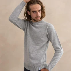Pull mérinos recyclé col rond