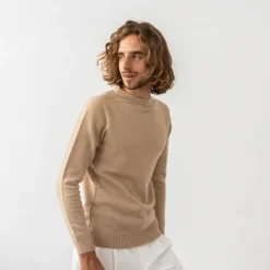 Pull mérinos recyclé col rond