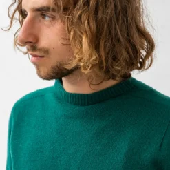 Pull mérinos recyclé col rond