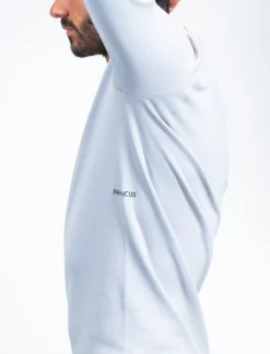 Pull sport mérinos gris