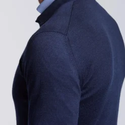 Pull sportif Amsterdam bleu marine