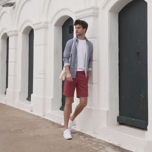Short en coton bio