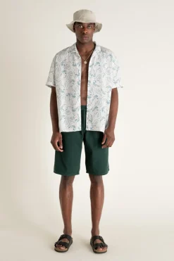 Short Lakers vert bouteille