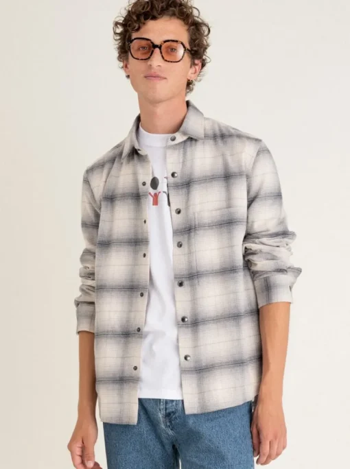 Sur-chemise Leno larger Arctic checks