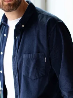 Sur-chemise velours côtelé bio