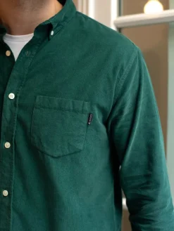 Sur-chemise velours côtelé bio