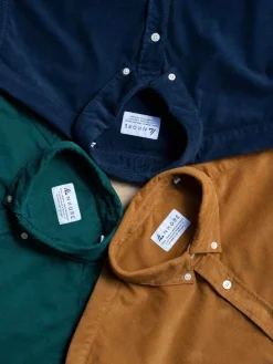 Sur-chemise velours côtelé bio