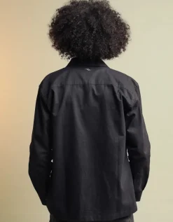 Surchemise workwear Pima bleue