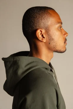 Sweat capuche Jungle Green