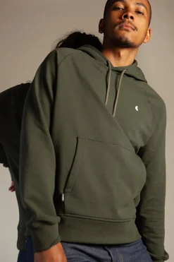 Sweat capuche Jungle Green