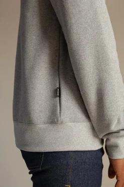 Sweat col rond Aluminio