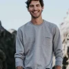 Sweat recyclé Océan gris