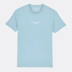 Tee-shirt bleu ciel Save The Giraffes