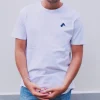 Tee-shirt brodé blanc