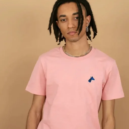 Tee-shirt Girafon Rose