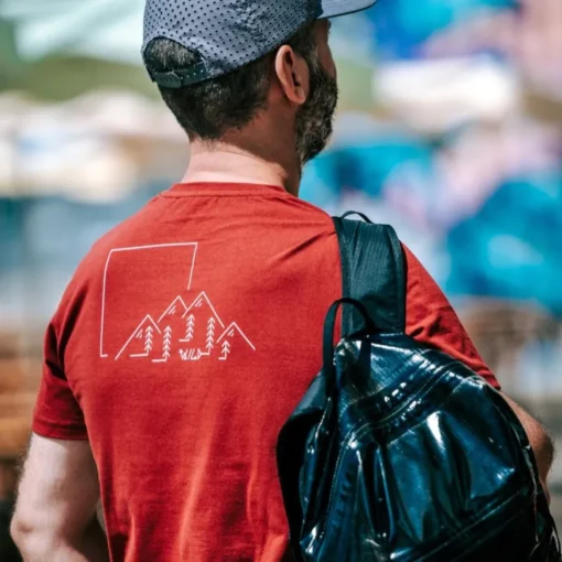 T-shirt After Tee Rouge
