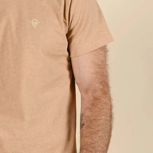 T-shirt Ampato coton sauvage clair
