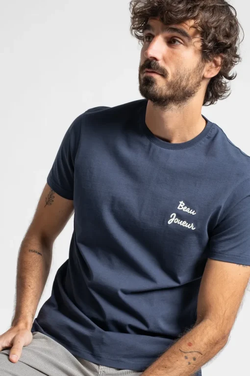 T-shirt Beau bleu