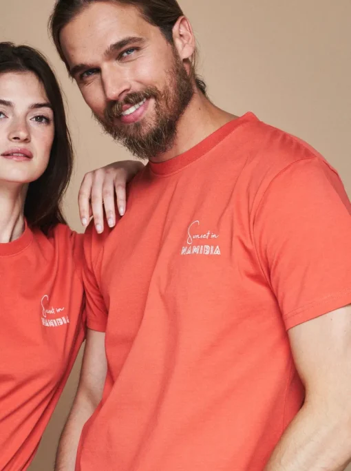 T-shirt bio brodé Namibia