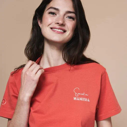 T-shirt bio brodé Namibia
