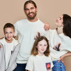 T-shirt bio imprimé King