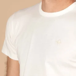 T-shirt blanc coton Pima bio