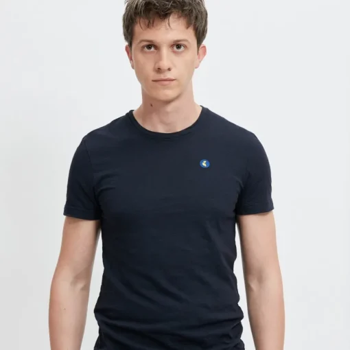 T-shirt bleu