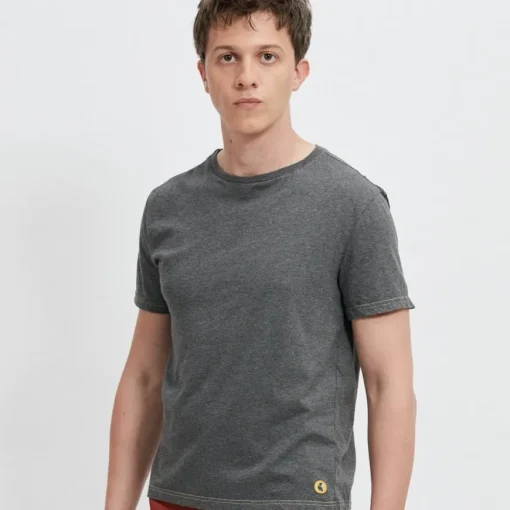 T-shirt chiné foncé