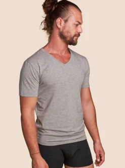 T-shirt col V