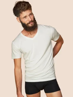 T-shirt col V