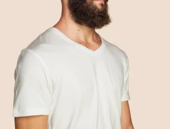 T-shirt col V