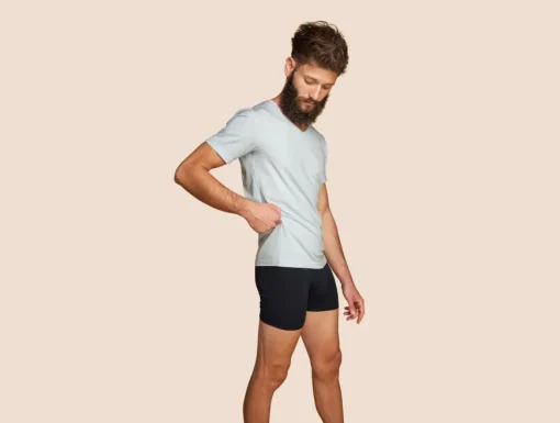 T-shirt col V