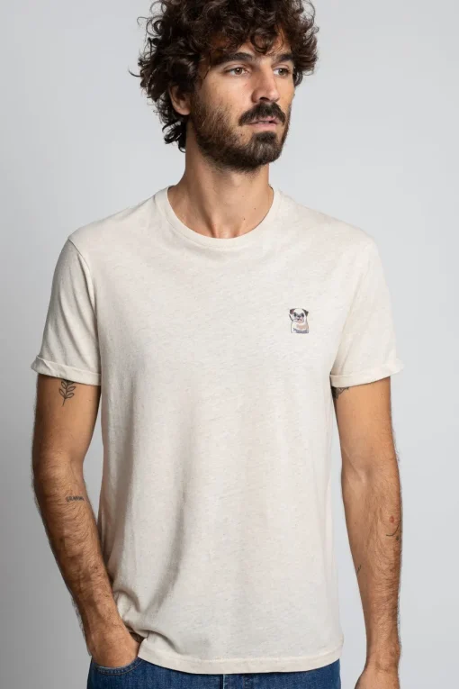 T-shirt Frank ivoire