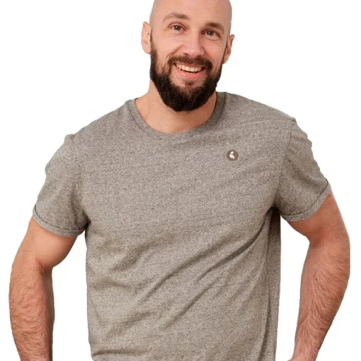 T-shirt gris clair