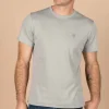 T-shirt gris coton Pima bio