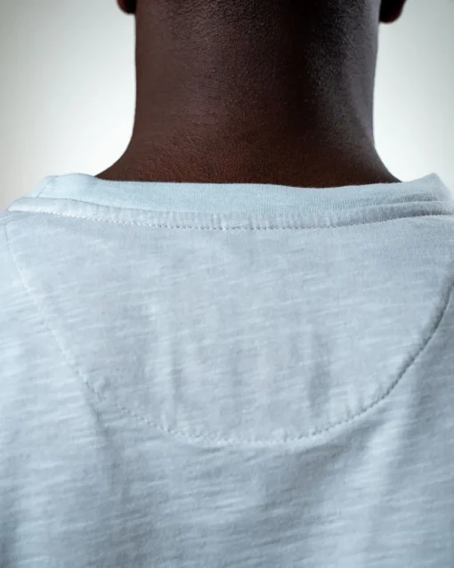 T-shirt Manches Longues Bleu Ciel